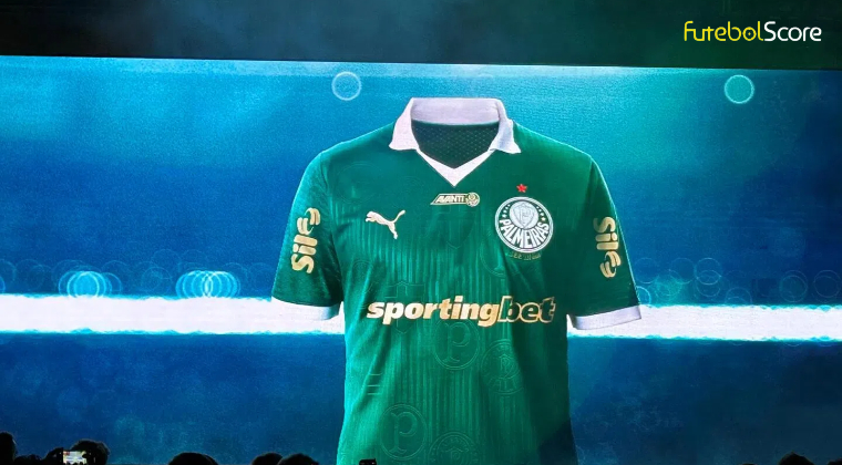 Com o fim da “Era Crefisa”, o Palmeiras passou a ter a Sportingbet como novo patrocinador principal; veja a tabela de valores